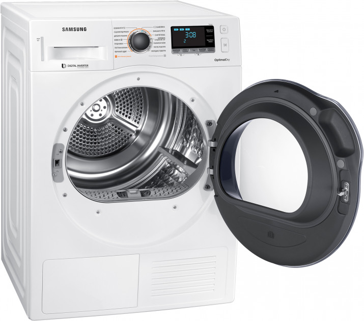 Masina de uscat rufe Samsung DV90M6200CW / 9 kg / A+++ / Alb photo 6