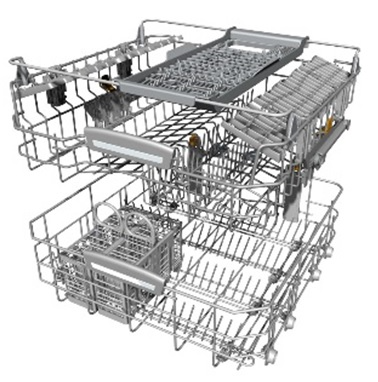 Посудомоечная машина  Hotpoint - Ariston HFC3C41CW Белый /14 Комплектов /Полногабаритная photo 3