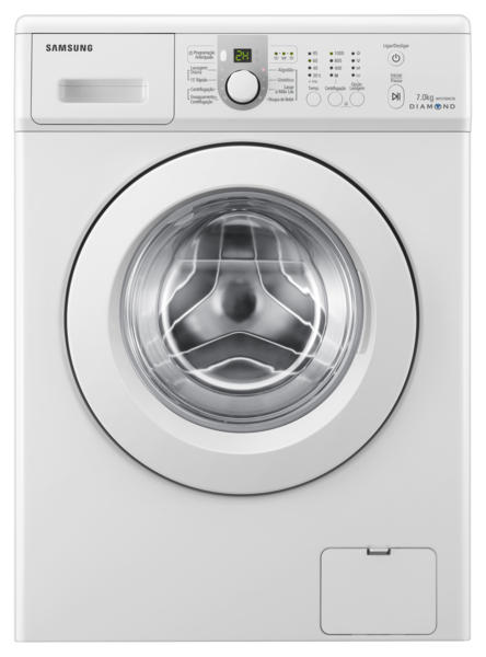 Стиральная машина Samsung WF0700NCW 7 кг / 1000 об/мин / A+ / Белый photo 1