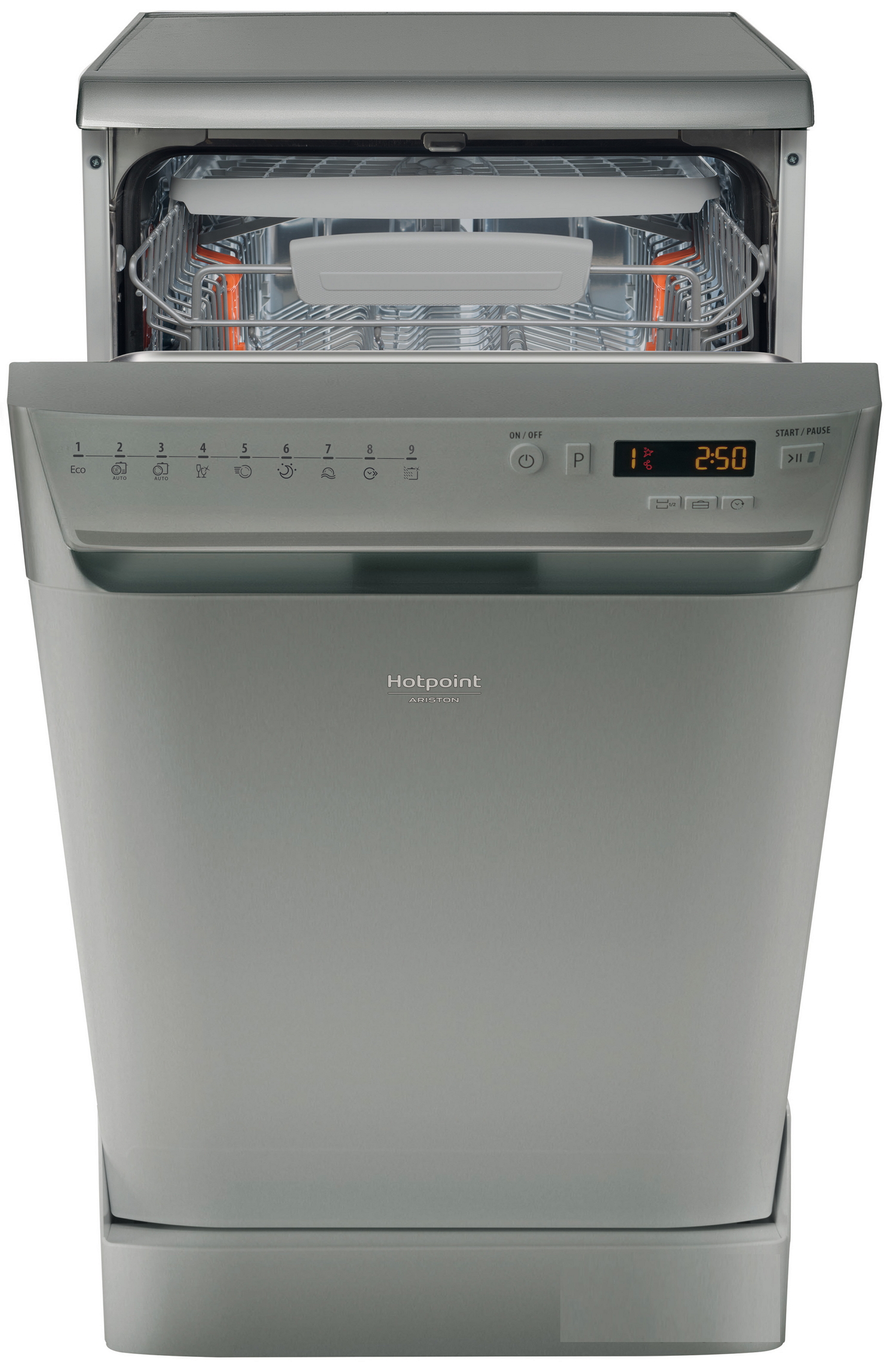 Посудомоечная машина Hotpoint - Ariston LSFF 9M124 CX /10 Комплектов /Узкая photo 2