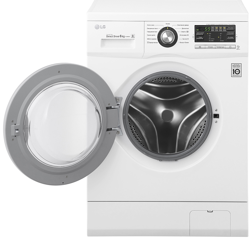 Masina de spalat LG FH0B8ND3 6 kg / 1000 rot/min / A+++ / Alb photo 8