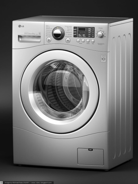 Стиральная машина LG F1280ND5 6 кг / 1200 об/мин / A+ / Cерый photo 1