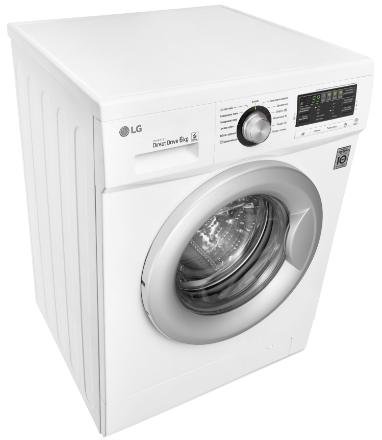 Стиральная машина LG FH0B8ND7 6 кг / 1000 об/мин / A+++ / Белый photo 8