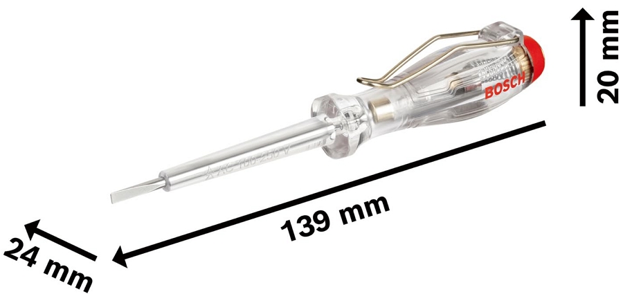 Тестер напряжения  Bosch VT SL 3, 1600A02ND8 photo 3