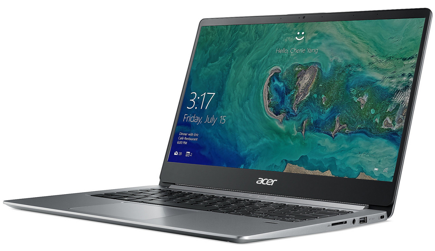 Ноутбук Acer Ультрабук Swift 1 Swift 1 Sparkly Silver (SF114-32-P7DA) 14” / 8 ГБ / 256 ГБ / Pentium Silver / UHD Graphics 605 / Серебристый photo 7