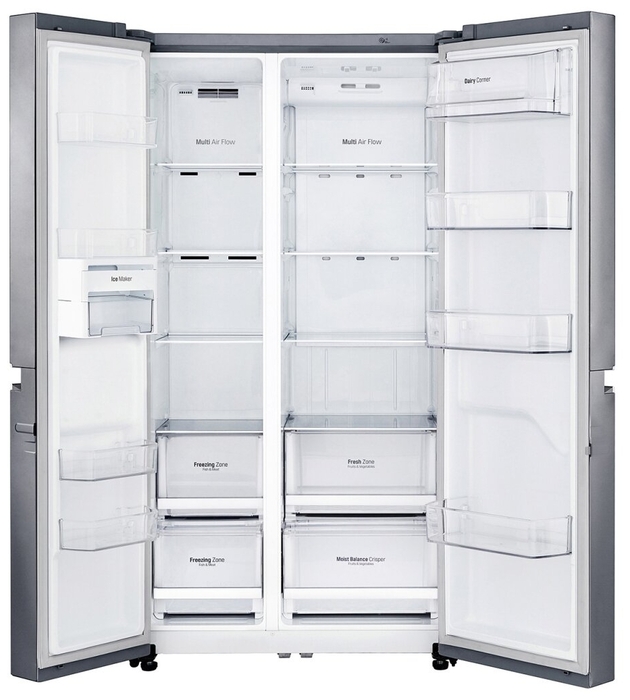 Frigider Side-by-Side LG GCB247SMDC / 626 l / 179 cm / A+  photo 5