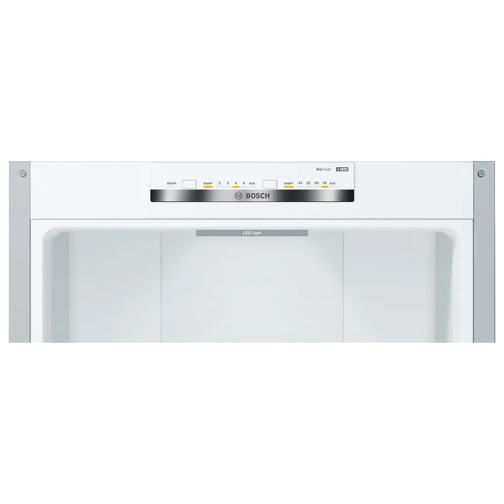 Холодильник двухдверный Bosch KGN392LDC / 368 л / 203 см / D / Серый photo 3