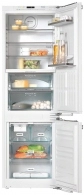 Встраиваемый холодильник Miele KFN37692iDE, 233 л, 177 см, A++, Белый
