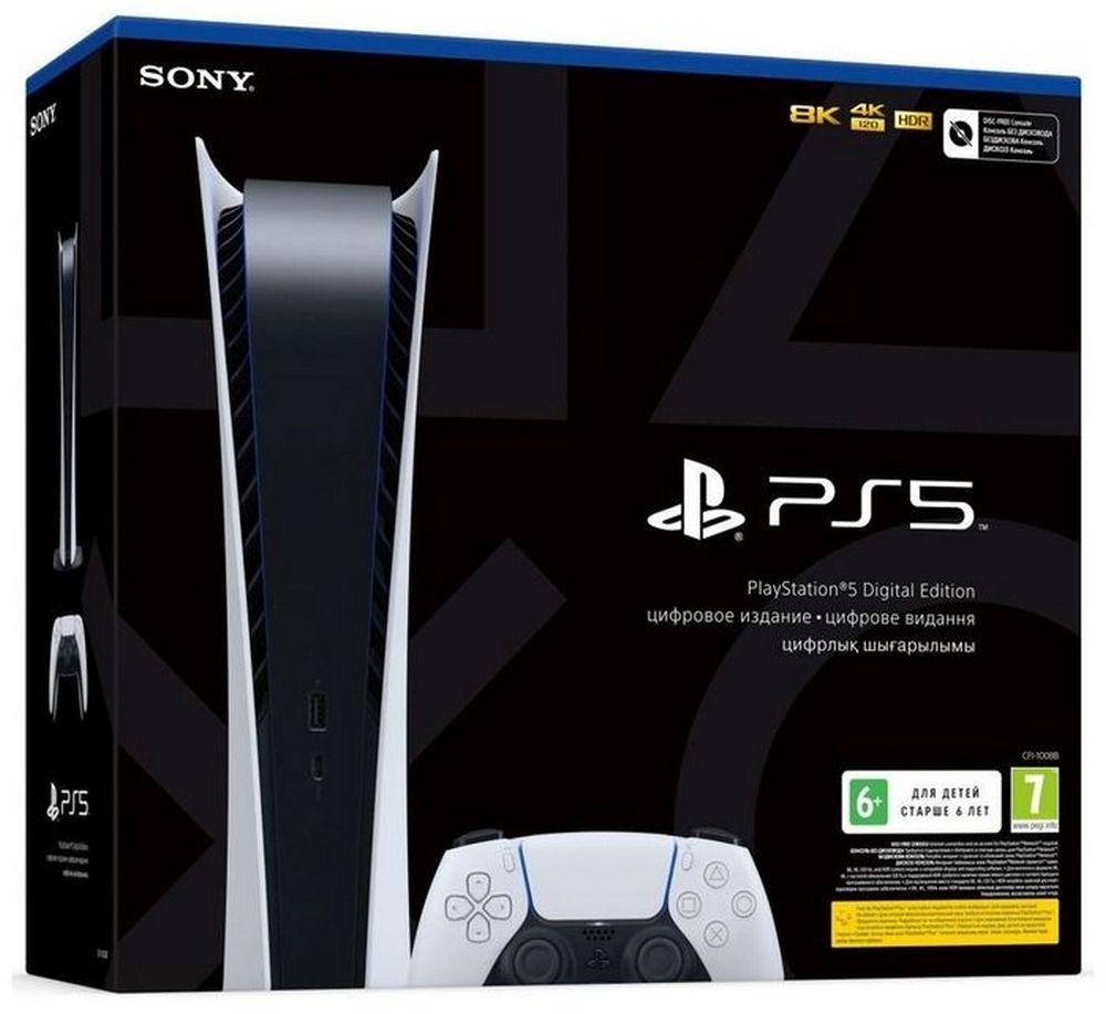 Игровая приставка Sony PlayStation 5 Digital Edition - White photo 5