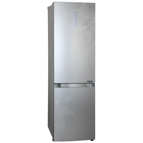 Frigider cu doua usi LG GAB489TGDF / 335 l / 200 cm / A++ / Gri photo 1