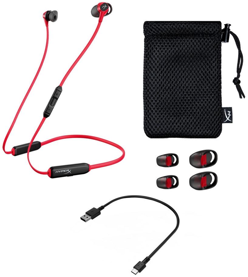 Наушники HyperX Красный Bluetooth / Спорт / Красный photo 5