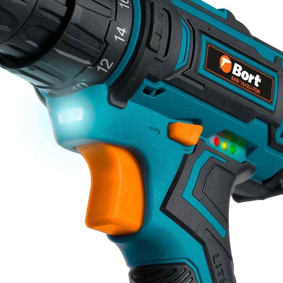 Аккумуляторная дрель-шуруповерт Bort BAB21x2LiFDK photo 2