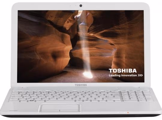 Ноутбук Toshiba C8551DK, Celeron, 2 ГБ ГБ, DOS, Белый 