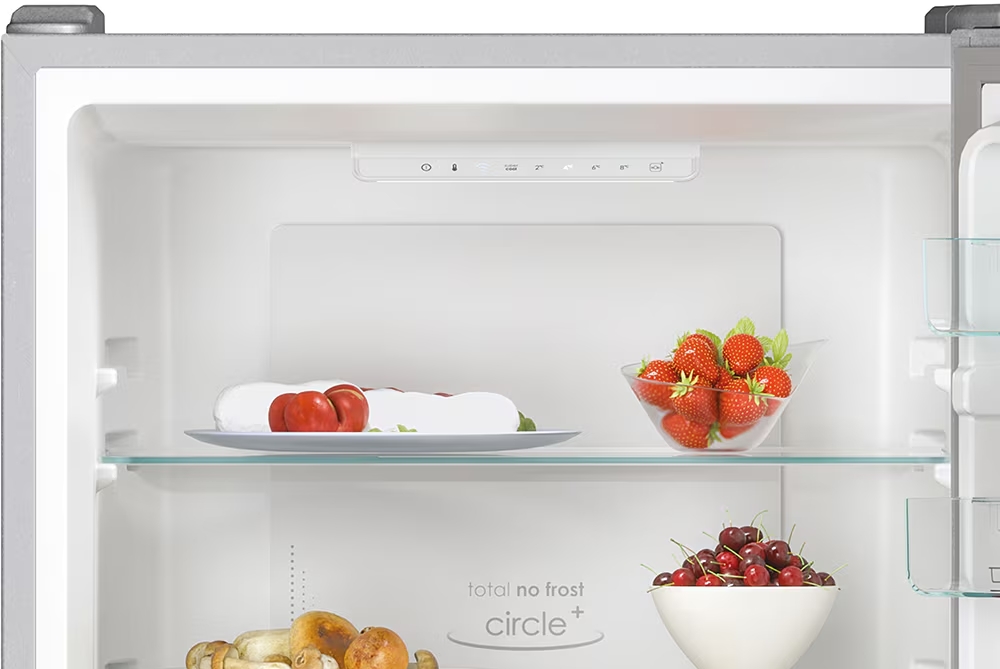 Frigider cu doua usi Candy CCE4T620DS / 377 l / 200 cm / D / Alb photo 7
