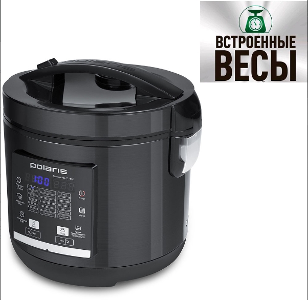 Multifierbator Polaris PMC0576ADS / 5 l si mai mult / 750 / 54 programe / Negru cu inox photo 2