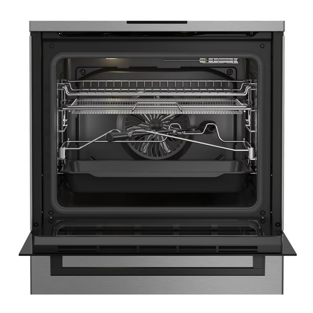 Газовая плита Beko FBMA61330GXDT / 4 конфорок / 60 см / Нержавеющая сталь photo 5