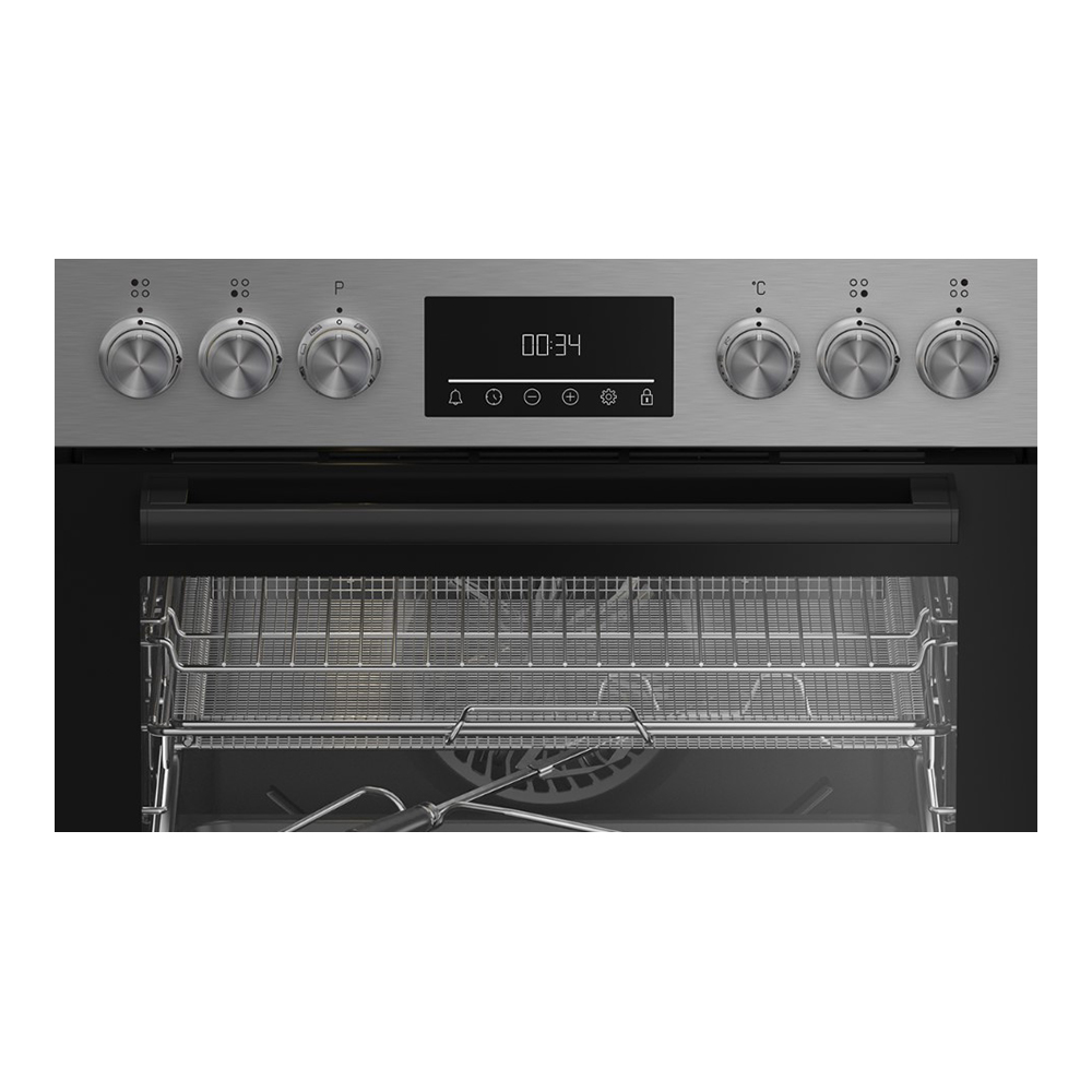 Газовая плита Beko FBMA61330GXDT / 4 конфорок / 60 см / Нержавеющая сталь photo 6