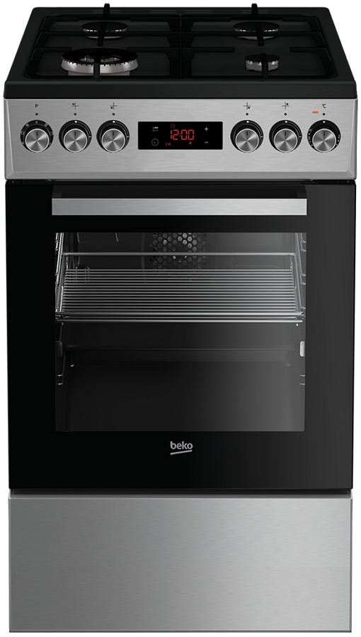 Газовая плита Beko FSM51331DXDT / 4 конфорок / 50 см / Нержавеющая сталь photo 1 Газовая плита Beko FSM51331DXDT / 4 конфорок / 50 см / Нержавеющая сталь photo 1