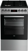 Плита газовая Beko FSM51331DXDT, 4 конфорок, Нерж. сталь, 50 см, Нерж. сталь