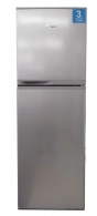 Холодильник с верхней морозильной камерой KUBB KG138DT, 138 л, 130 см, A+, Серебристый