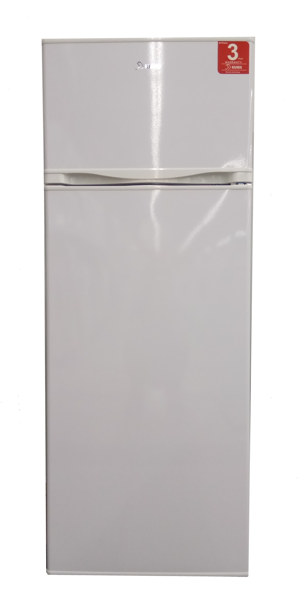 Frigider cu doua usi KUBB KG212DT / 212 l / 143 cm / A+ / Alb photo 1