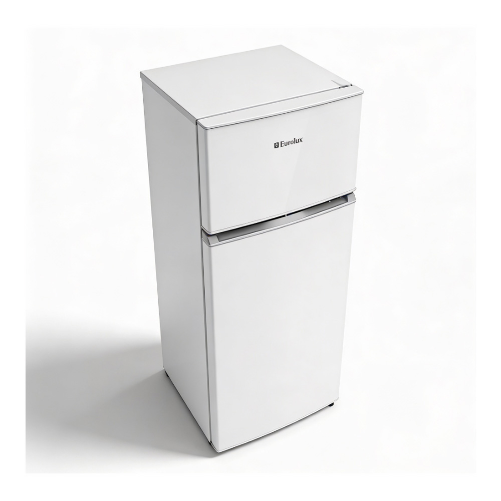 Frigider cu doua usi Eurolux SRD275DT / 210 l / 145 cm / F / Alb photo 3