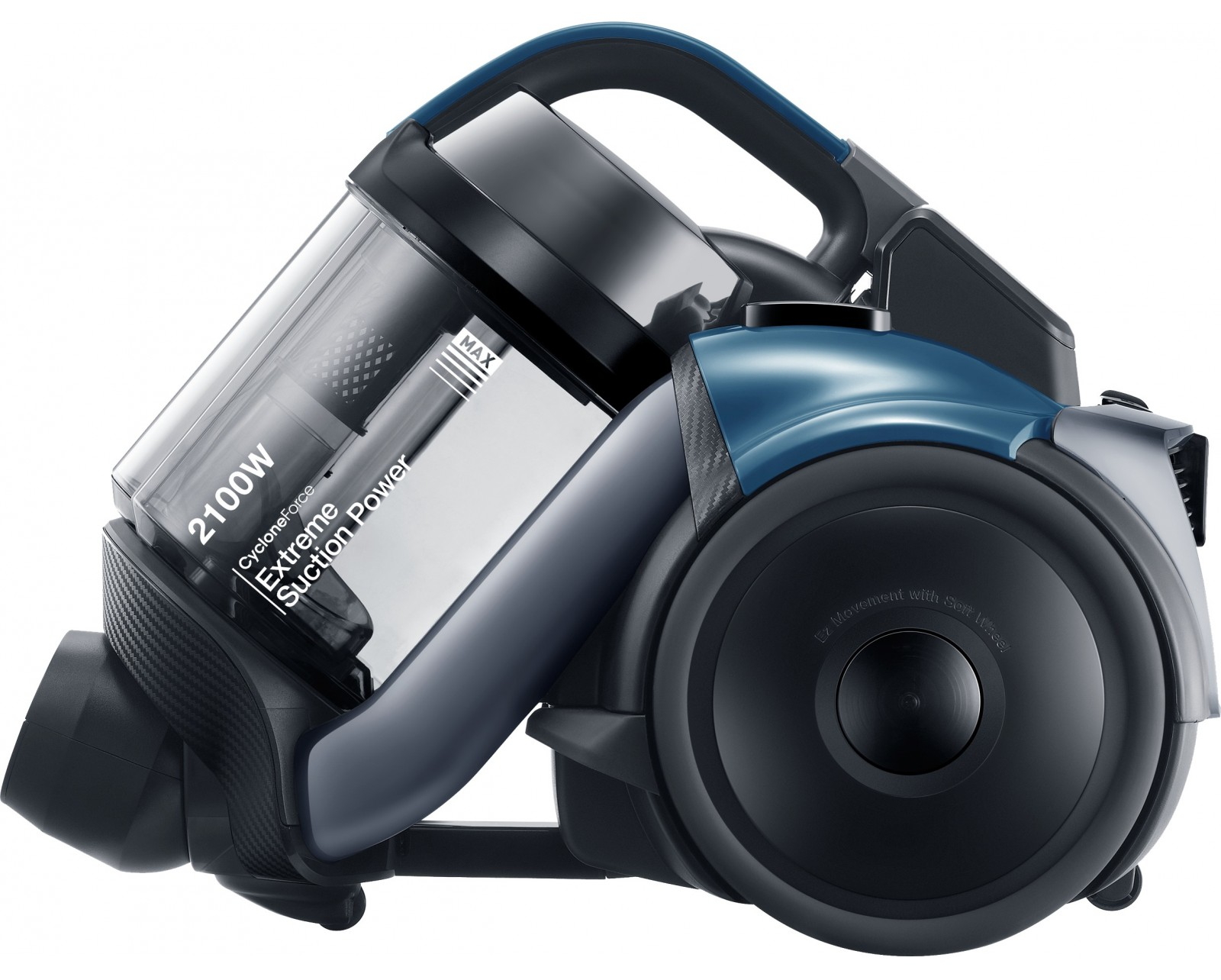 Aspirator cu container Samsung VC21F50HUDU / 2500W / Albastru deschis photo 1 Aspirator cu container Samsung VC21F50HUDU / 2500W / Albastru deschis photo 1