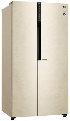 Frigider Side-by-Side LG GCB247JEDV / 613 l / 179 cm / A+ / Bej photo 3