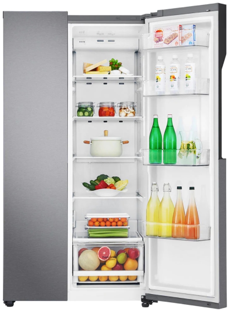 Frigider Side-by-Side LG GCB247JLDV / 613 l / 179 cm / A+ / Gri photo 5