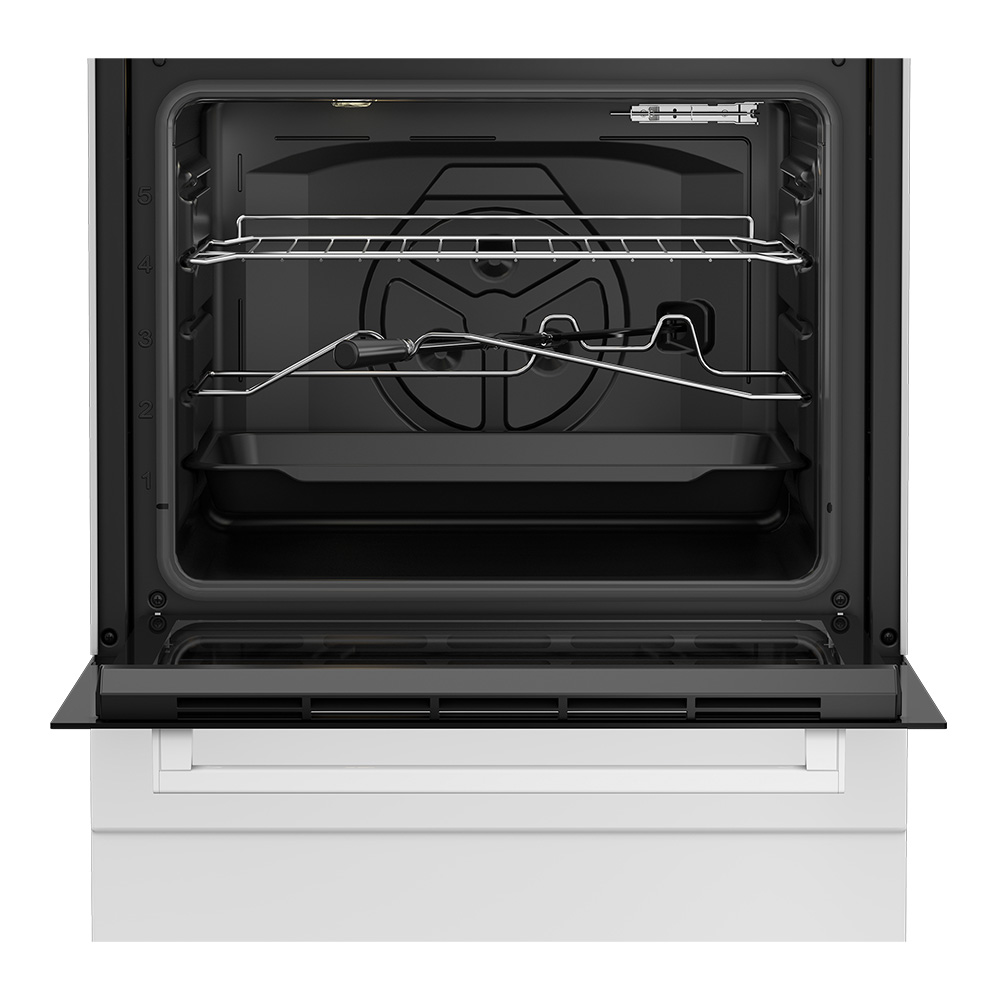 Газовая плита Beko FBST62110DW / 4 конфорок / 60 см / Белый photo 3