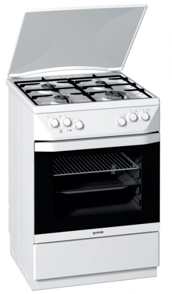 Plita de gaz Gorenje GI63298DW / 4 arzatoare / 60 cm / Alb photo 1