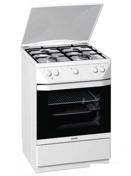 Plita de gaz Gorenje GIN62197DW / 4 arzatoare / 60 cm / Alb photo 1