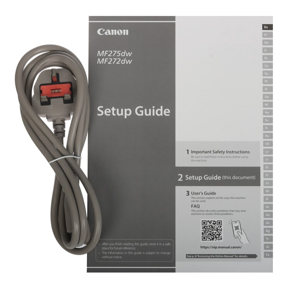 MFD cu laser Canon i-SENSYS MF272dw photo 9