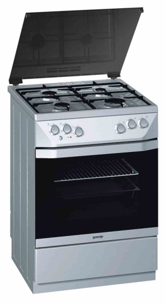 Plita de gaz Gorenje GI63298DX / 4 arzatoare / 60 cm / Inox photo 1