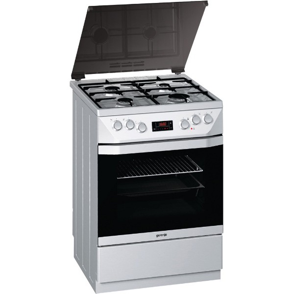 Plita de gaz Gorenje K65330DX / 4 arzatoare / 60 cm / Inox photo 1