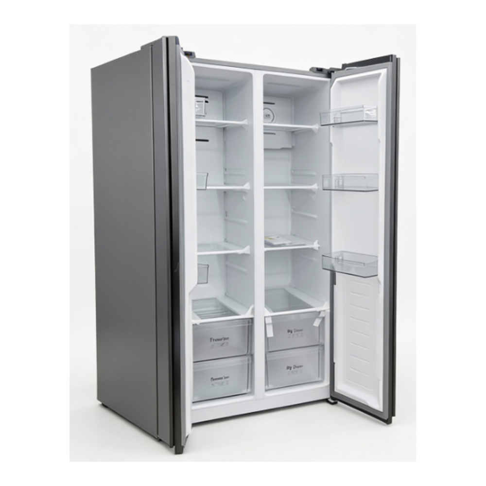 Frigider Side-by-Side Eurolux SBS501WPDX / 473 l / 181 cm / E / Gri photo 6