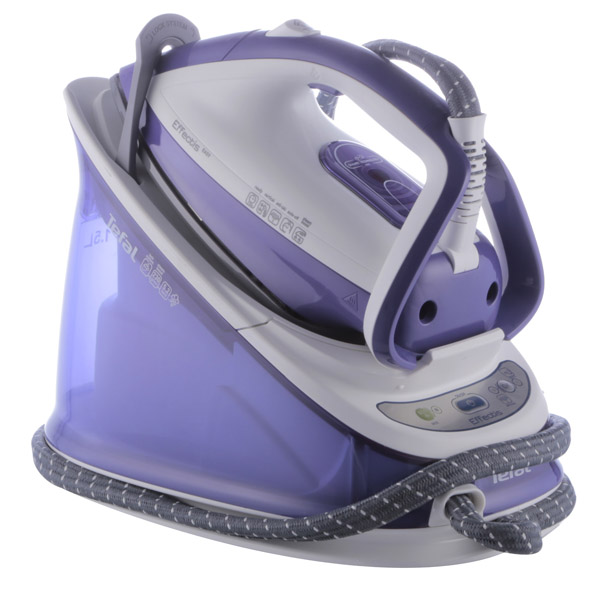 Утюг с парогенератором Tefal GV6770E0, 2200 Вт, 1500 мл, Белый/Фиолетовый photo 