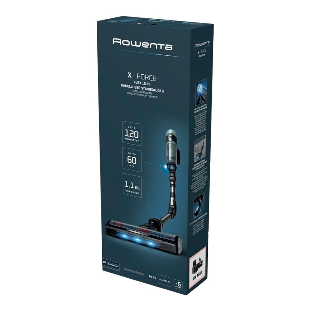 Вертикальный пылесос Rowenta X-Force Flex 10.80 RH7A35E0 photo 9