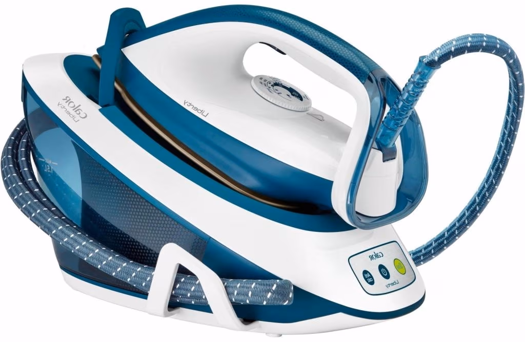 Утюг с парогенератором Tefal SV7030E0, 2200 Вт, 1500 мл, Белый/Синий