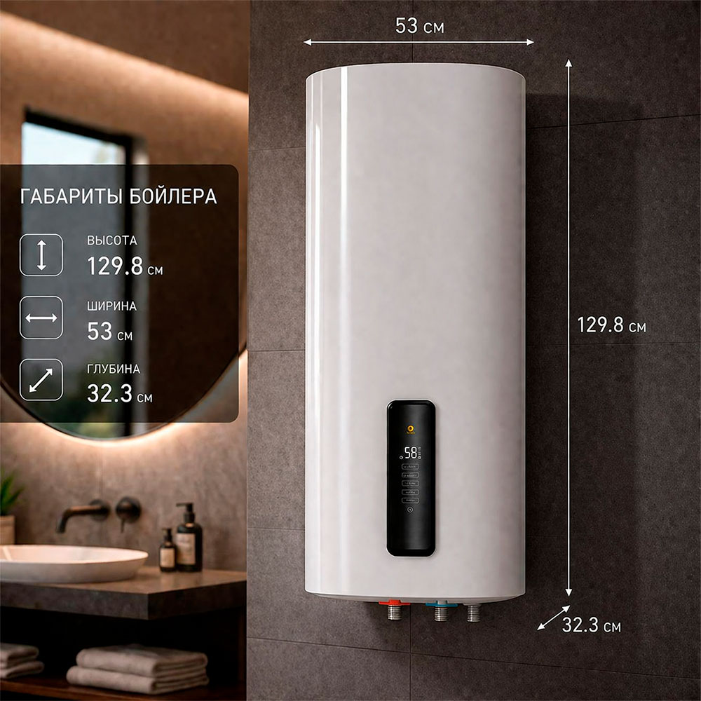 Incalzitor de apa electric vertical Haier  ES100V-FE1(EU) photo 7