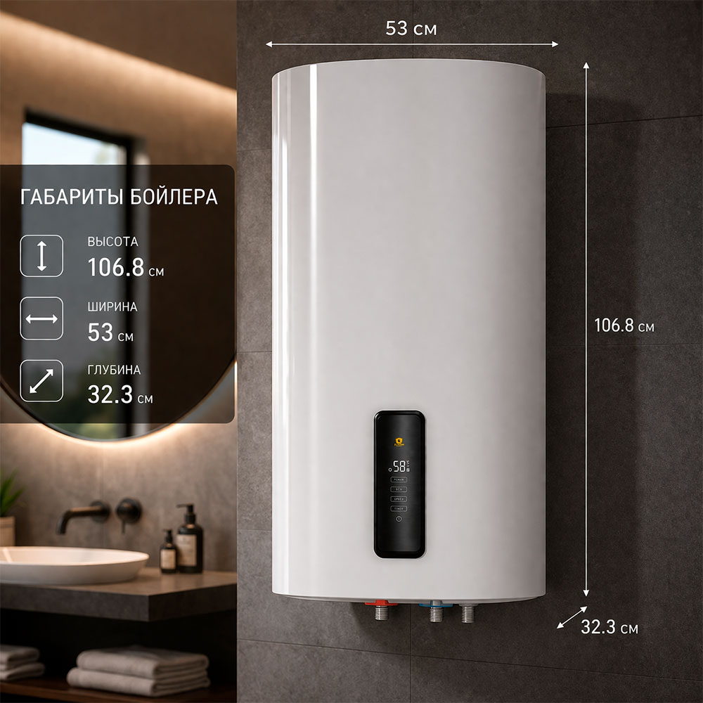 Incalzitor de apa electric vertical Haier  ES80V-FE1(EU) photo 7