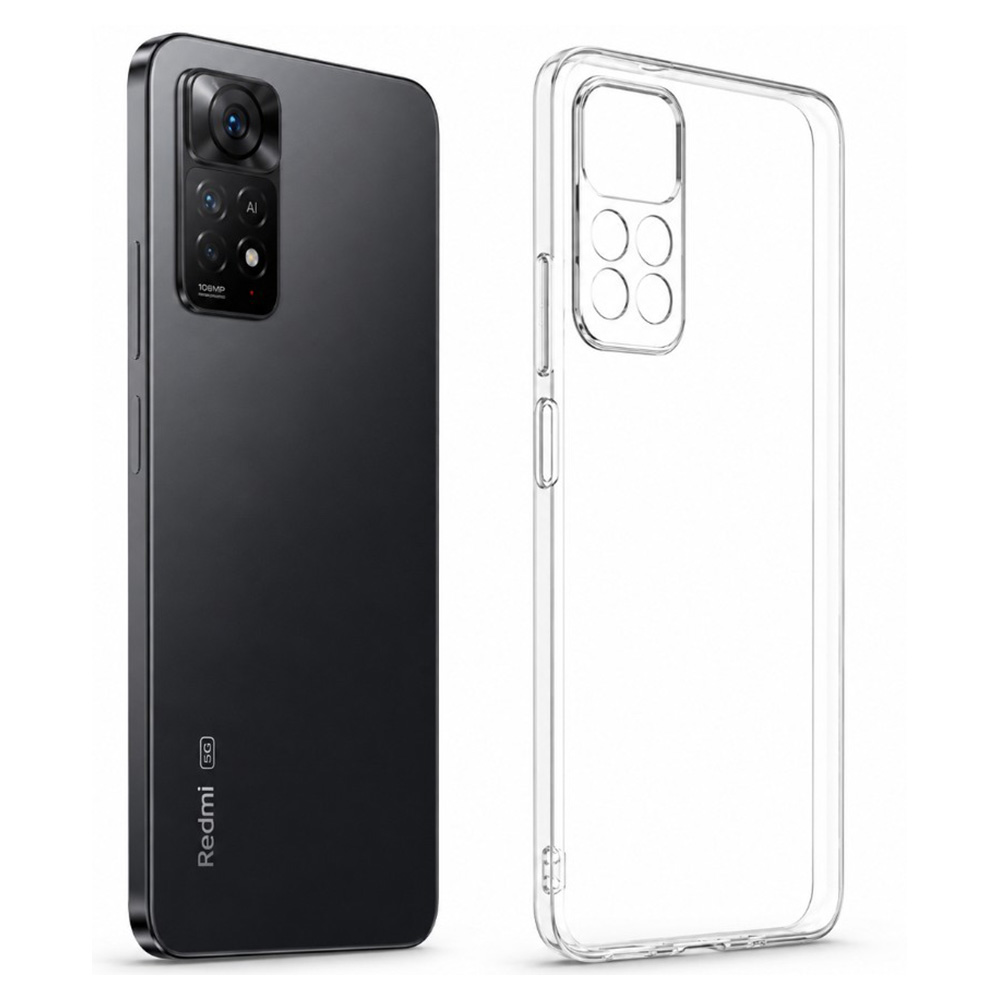 Husa Pentru smartphone WAVE Ghost Xiaomi Redmi Note 11 Pro 4G Transparent photo 2