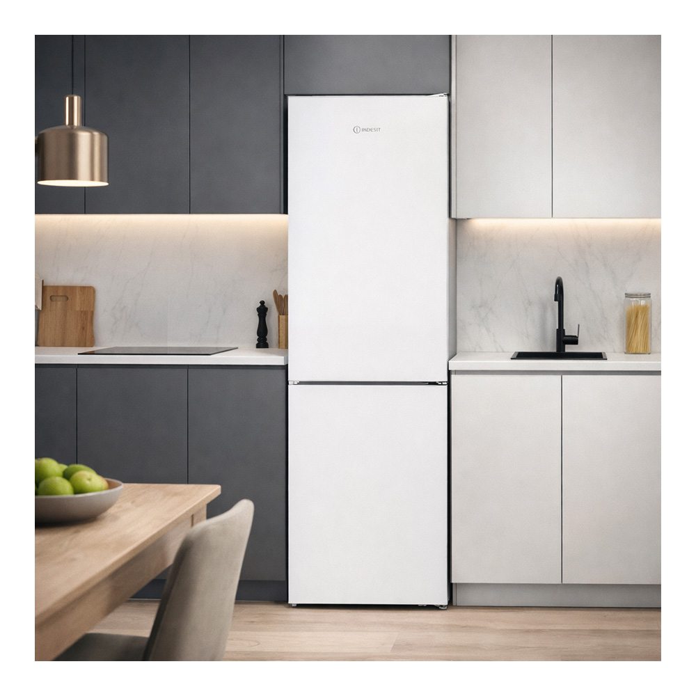 Frigider cu doua usi Indesit INKS1361W4E1 / 343 l / 185.2 cm / E / Alb photo 7