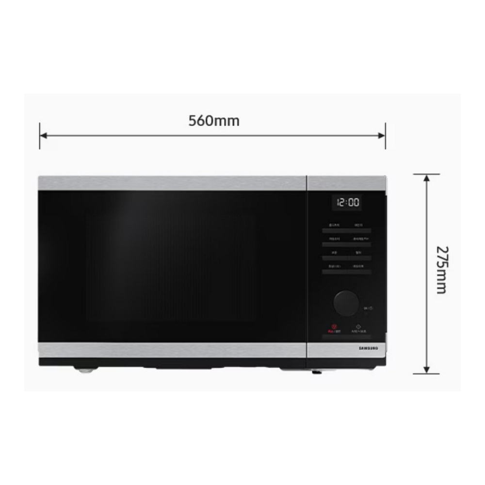 Микроволновая печь Samsung MS23DG4504ATE2 800 Вт / 23 л / Серебристый photo 7