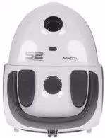 Пылесос с мешком Sencor SVC52WHEUE3 , 1-1.9 л, 700 Вт, 76 дБ, Белый