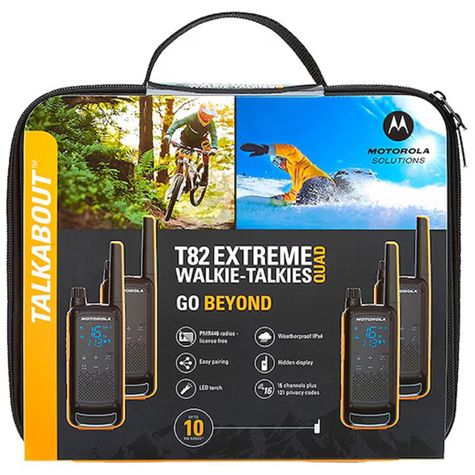Радио Motorola TALKABOUT T82 Extreme Quad photo 4