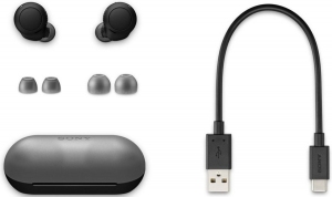 Casti fara fir Sony WFC500B.CE7 in-ear wireless black thumbnav 7