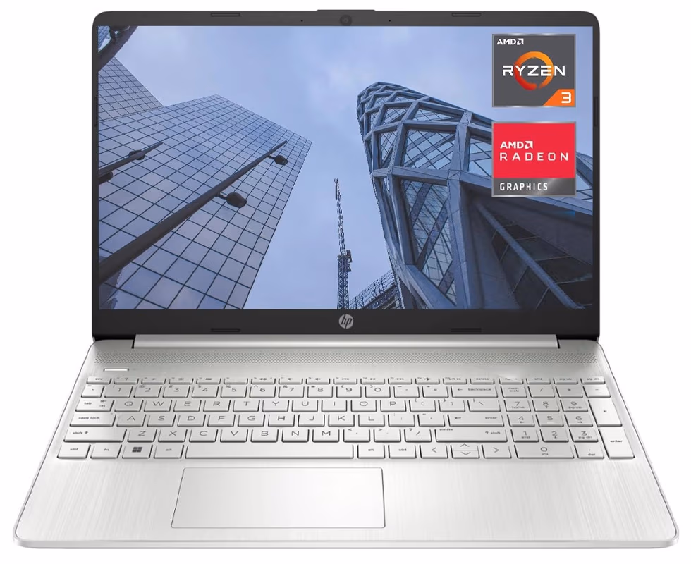 Ноутбук HP 6F293EA, Ryzen 3, 8 ГБ ГБ, Серебристый 