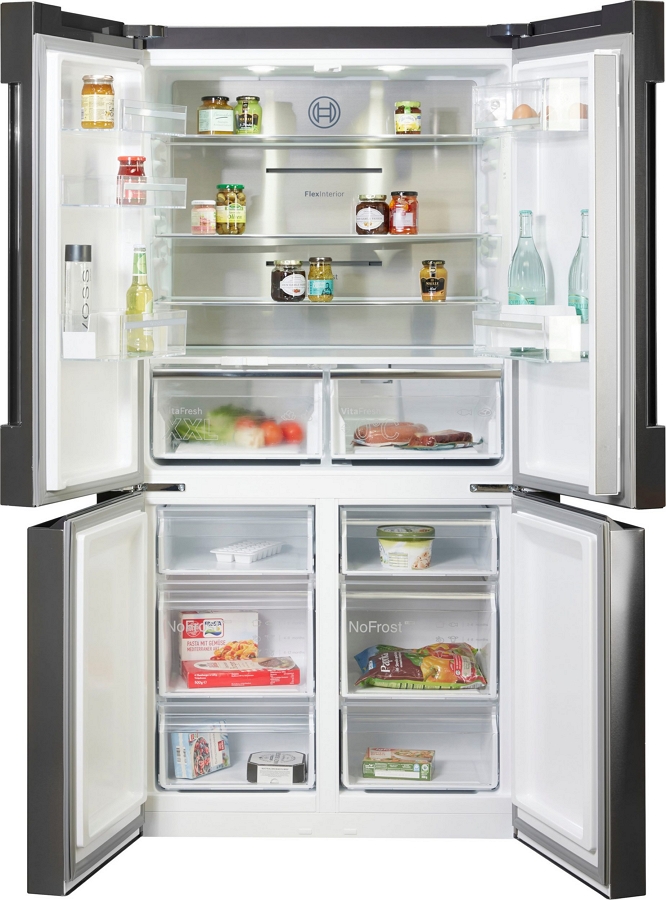 Холодильник French Door Bosch KFN96VPEA / 605 л / 183 см / E / Нержавеющая сталь photo 2