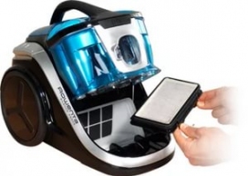Aspirator cu container Rowenta RO8341EA, 2-2.9 l, 750 W, 68 dB, Albastru deschis thumbnav 2